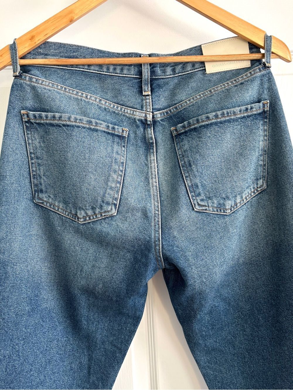 Citizens of Humanity Charlotte High Rise Straight Jeans Magnolia Size 26 - Picture 11 of 16